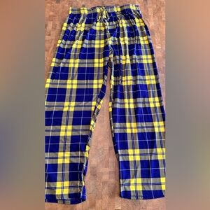Minnesota Vikings Purple & Gold Plaid Pajama Pants- Men’s Size XL